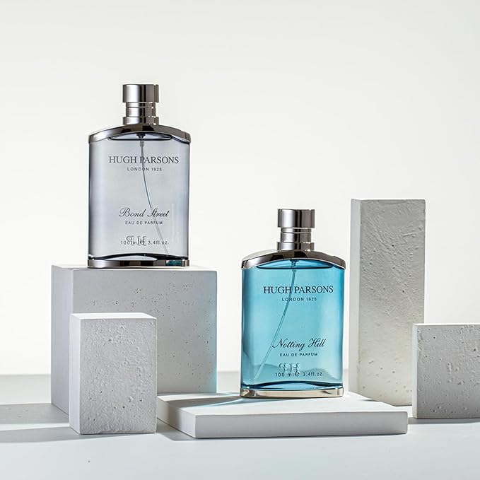 Eau de Parfum Spray for Men | Men's Perfume Gifts Long Lasting Fragrance Masculine EDP | Fresh Scent Pour Homme Notes of Bergamot, Lemon, Jasmine, Lavender Ambroxan 3.4oz (Notting Hill)