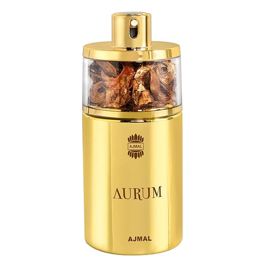 Ajmal Aurum EDP for Women Spray, 2.5 ounces - Made in Dubai