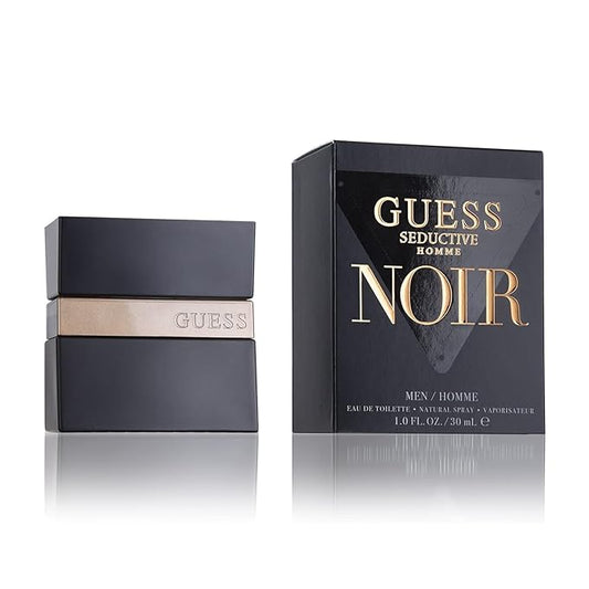 GUESS Seductive Noir for Men Eau de Toilette, 1 Fl Oz