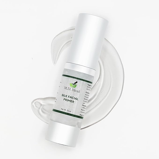 Professional Facial Primer. Hydrating, Pore Minimizing Formula for Flawless Makeup Application. Smooth Face Primer, Suitable for Mature Skin. Wrinkle Filling, Blurring Effect