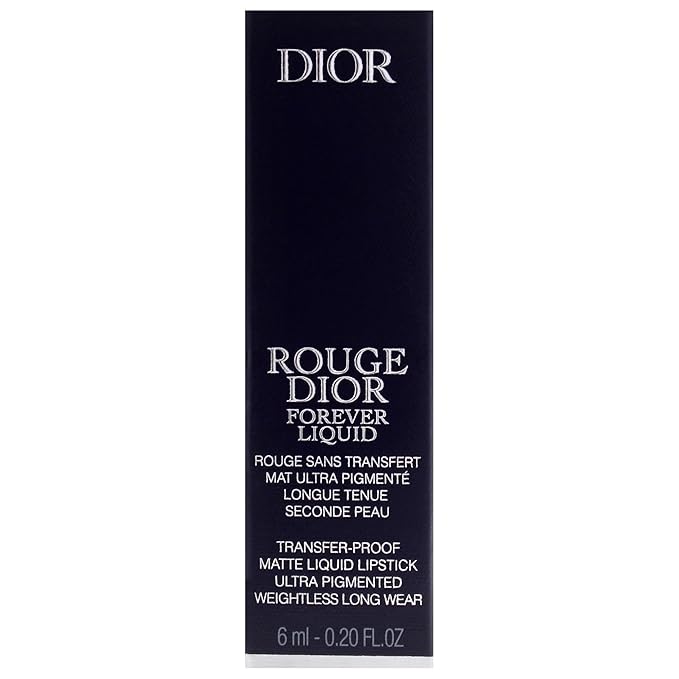 Dior Rouge Forever Liquid Matte - 300 Forever Nude Style by Christian for Women - 0.2 oz Lipstick