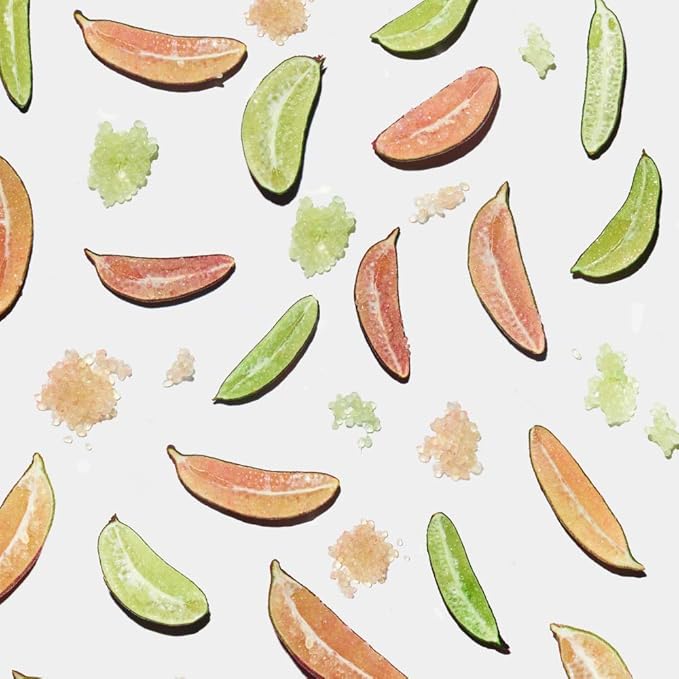 LATHER Caviar Lime AHA Cleansing Cream Face Wash - Lactic Acid & Vitamin C Cleanser - Gently Exfoliating & Foaming Face Wash for Combination, Oily/Acne prone, Mature/Dry Skin - 4 Fl Oz