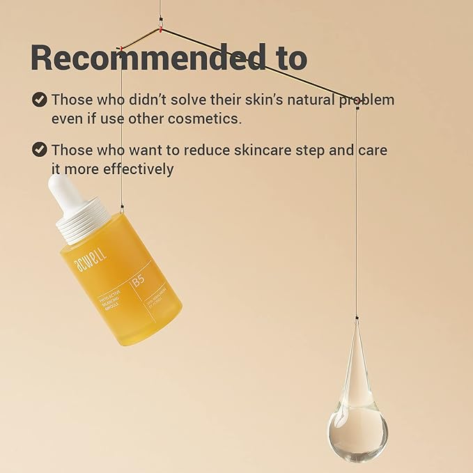 ACWELL Phyto Active Balancing Ampoule Skin Barrier Serum 1.18 fl.oz. - Anti-Aging and Firming Face Serum, Highly Concentrated Hydrating Ampoule, Enriched with Amino Acid to Strengthen Skin Barrier