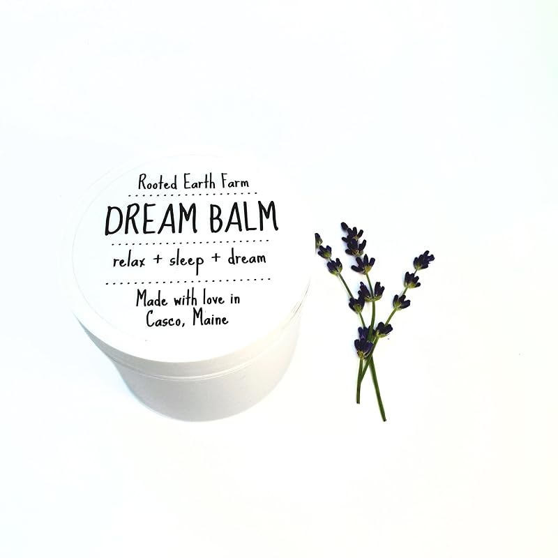 Dream Balm - 4 fl oz - Herbal Infused Salve - Rose Lavender Coconut Oil - Dry Skin Moisturizer