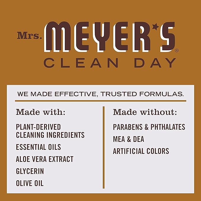 MRS. MEYER'S CLEAN DAY New Spring Scent Variety Pack (Apple Cider + Acorn Spice + Mum)