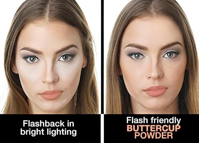 Sacha BUTTERCUP Rosé Setting Powder. No Ashy Flashback. Blurs Fine Lines and Pores. Loose, Translucent Face Powder to Set Makeup Foundation or Concealer. For All Skin Tones, 1.75 oz.