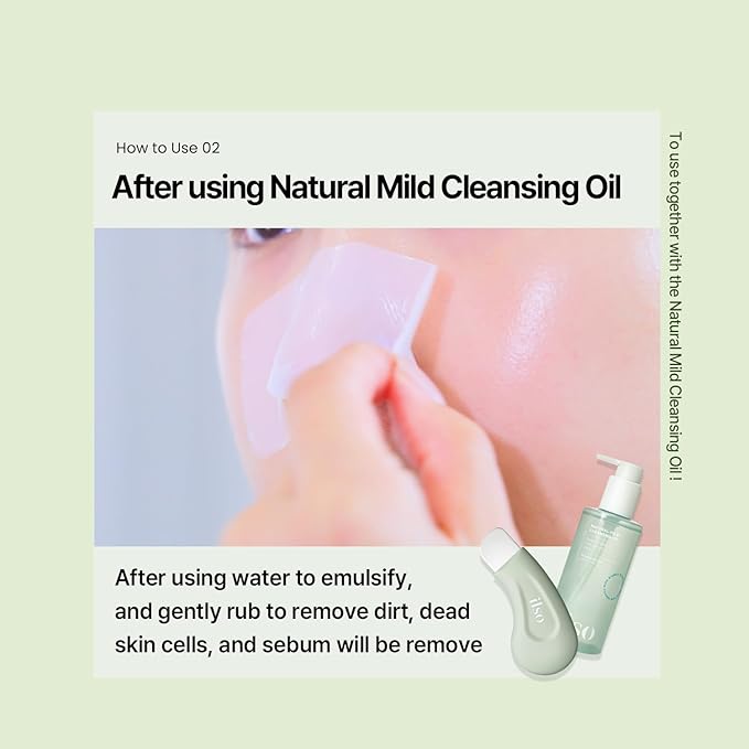 ilso Natural Mild Clear Nose Patch + Deep Clean Master (Blackheads Remover tool), Melt Blackheads and Tighten Pores