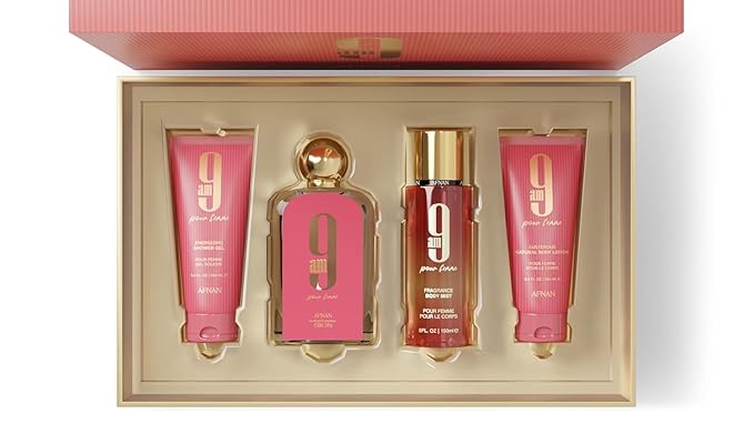 Afnan 9 AM Pour Femme Luxury Gift Set