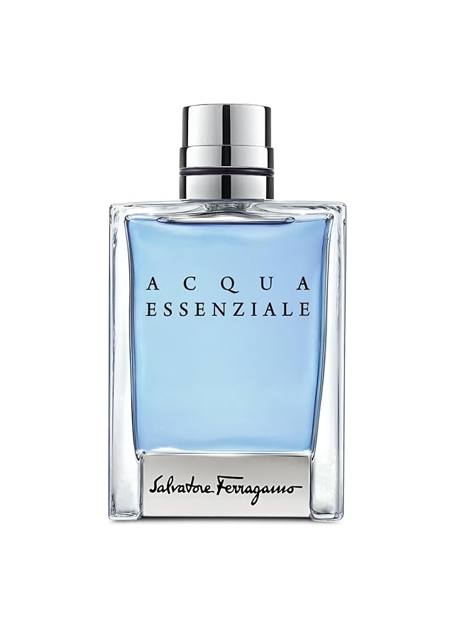 Salvatore Ferragamo Acqua Essenziale Eau de Toilette Spray for Men, 3.4 Ounce