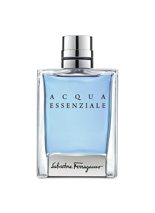 Salvatore Ferragamo Acqua Essenziale Eau de Toilette Spray for Men, 3.4 Ounce