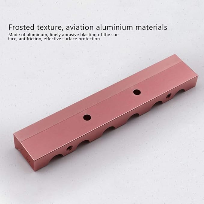 Ymiko 12.1 Dual-Use Lipstick Maker - 6 Cavity Lipstick & Lip Balm Maker, Rose Gold Aluminum Alloy