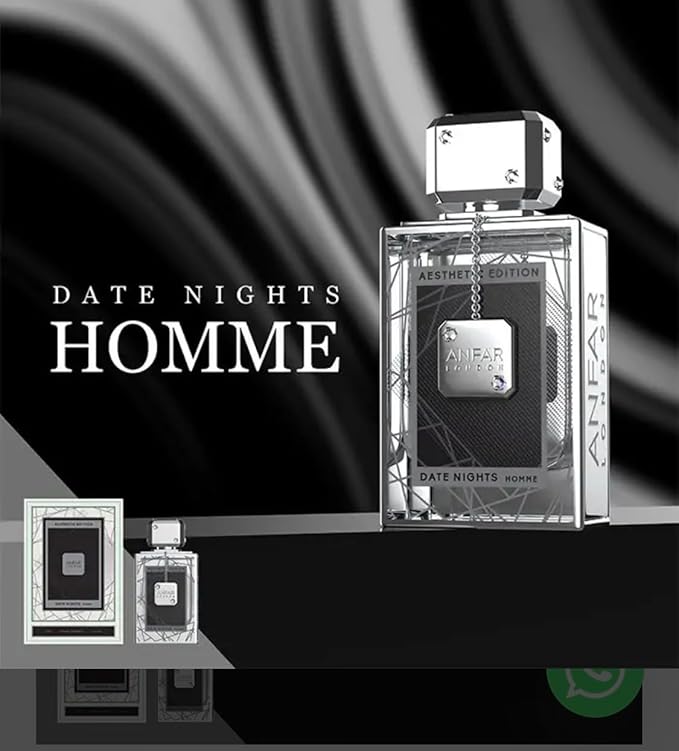 London - Date Night Pour Homme for Men - 3.3 oz Extrait De Parfum Spray