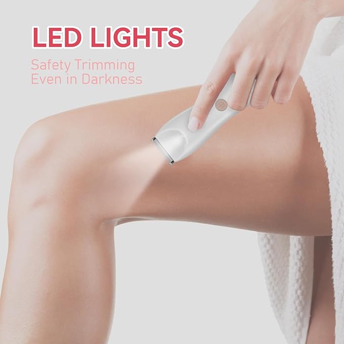 Bikini Trimmer for Women, Maxgroom Electric Razors for Women, Wet/Dry Pubic Hair Trimmer, Ceramic Blades for Intimate Grooming & DIY Styling, Women's Hygiene Shaver