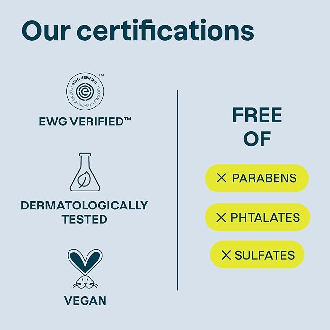 ATTITUDE Hand Cream for Sensitive Skin with Oat, EWG Verified, Dermatologically Tested, Vegan, Argan Oil, 2.5 Fl Oz