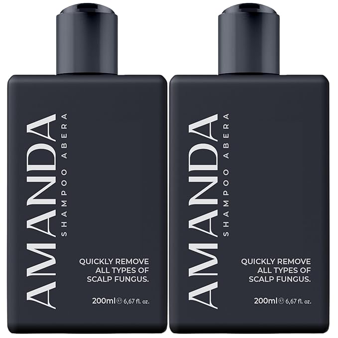 Abera Anti-Dandruff Shampoo for Stronger Hair & Healthier Scalp, Nourishes, Supports and Promotes Hair Growth, Get Rid of Dandruff, 6.67 fl oz, Set of 2