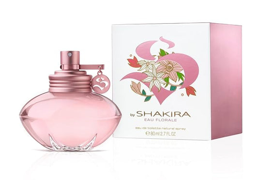 Shakira Perfumes - S Eau Florale for Women - Long Lasting - Femenine, Romantic and Charming Fragance - Fresh and Floral Notes - Ideal for Day Wear - 2.7 Fl Oz