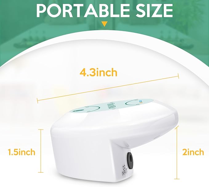 Portable Ionic Detox Foot Bath Machine, Ionic Detox Foot Spa Chi Cleanse with 5 Liners for Home Use Spa Club Salon or Holiday Travel Gift US Stock(Tub not Include)