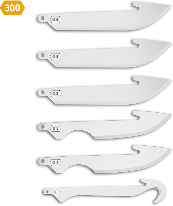 OUTDOOR EDGE 3.0" RazorSafe Replacement Combo Blade Pack, 6-Pieces