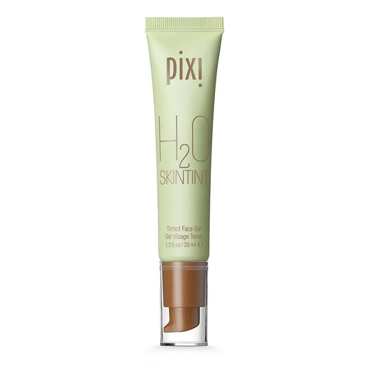Pixi Beauty H2O SkinTint Tinted Face Gel, 1.2 fl oz / 35 ml, Mocha