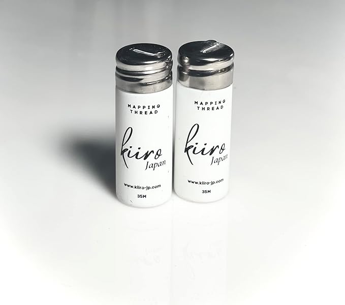 2PK White Premium brow mapping string, Effortless eyebrow mapping. The perfect PMU Supplies and Microblading Supplies for your eyebrow measuring tool kit. 229.6FT per 2 pack! (2 Pack White)