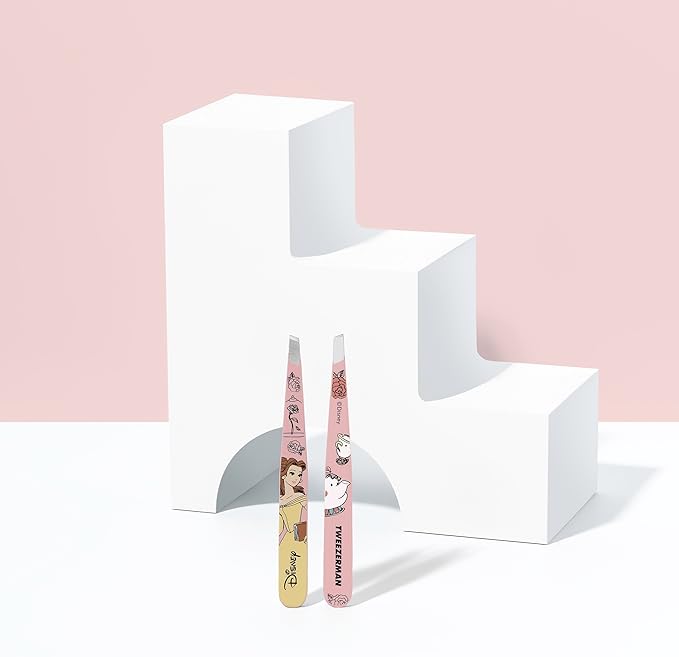 Tweezerman Belle Slant Tweezer - Eyebrow Tweezers for Women and Men