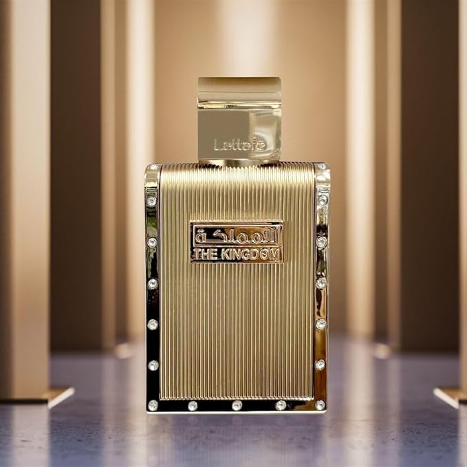 Lattafa The Kingdom Eau De Parfum Spray for Men, 3.4 Ounce