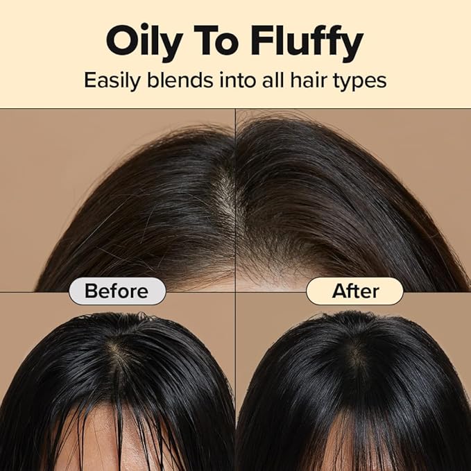 I DEW CARE Biotin Clarifying Dry Shampoo - Tap Secret Dark Original & Dark Brown Duo set | Strengthening & Volumizing, Powder Type, Refillable, Travel size, Mother's Day, 0.24 Oz * 2ea