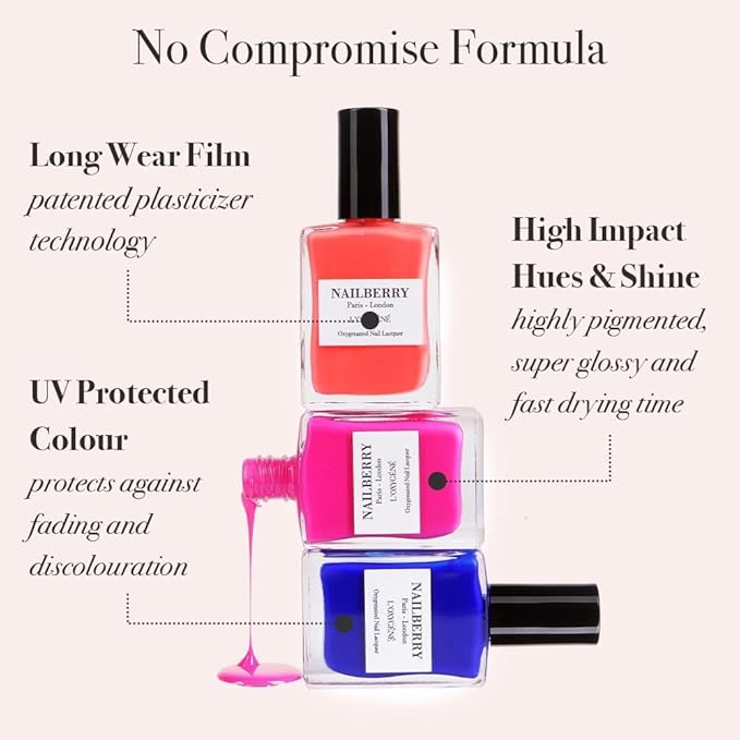 Acai Nail Elixir | 5-in-1 Nail Base Coat & Treatment | Nail Treatment & Repair | Strengthens, Hydrates, Protects, Smooths, & Grows | Vegan | Certified Halal & Cruelty Free | 12-Free | 15 ml