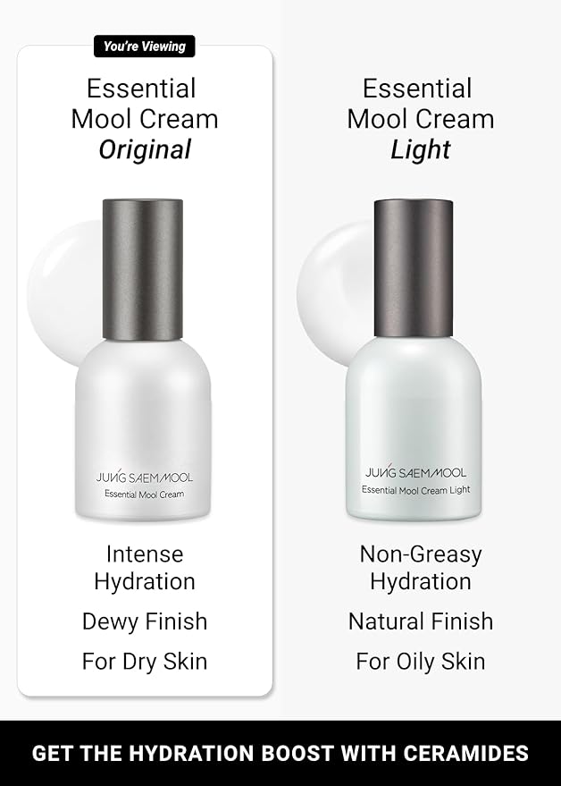 [JUNGSAEMMOOL OFFICIAL] Essential Mool Cream 1 oz | Hydration Moisturizer | for Dry, Combination Skin