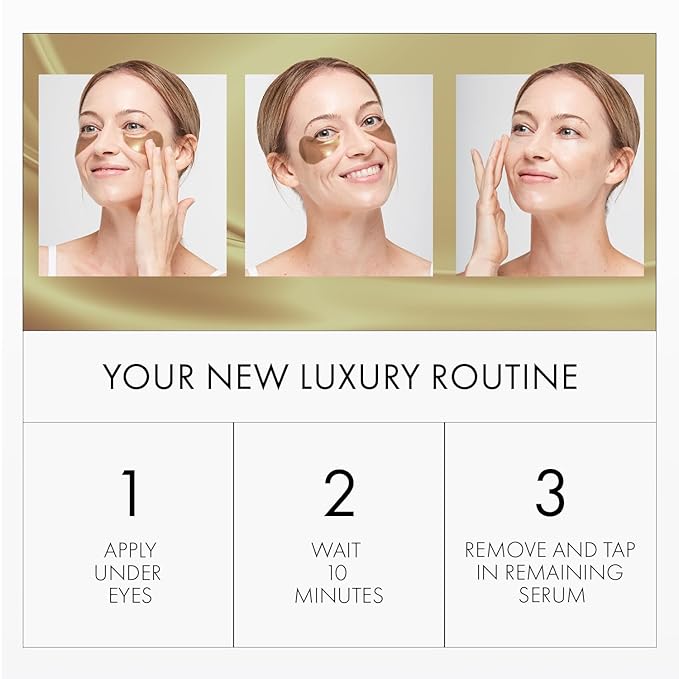 depology Black Caviar Under Eye Patch (30 Pairs) | Hydrogel Eye Patches | Aimed at Smoothing the Look of Fine Lines and Wrinkles | Hydrating Skincare with Hyaluronic Acid & CICA