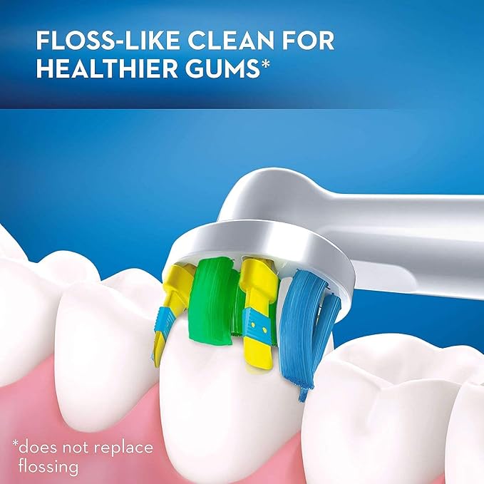 Oral-B - Floss Action Replacement Brush Heads,8 Pieces