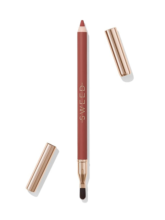 SWEED - Lip Liner Pencil | Color-Rich, Smudge + Feathering-Free | Jojoba Seed Oil to Moisturize + Nourish | Vegan, Cruelty-Free, Clean Beauty (Rose Thorn)