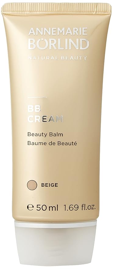 ANNEMARIE BÖRLIND - BB CREAM - beige - tinted, moisturizing & balancing beauty balm, facial care with macadamia nut oil, light coverage, vegan 1.69 Fl. Oz.