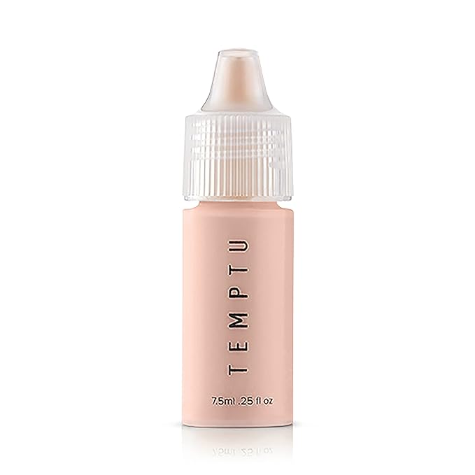 TEMPTU S/B Silicone-Based Airbrush Foundation: Professional Long-Wear Liquid Makeup, Sheer To Full Coverage For A Hydrated, Healthy-Looking Glow & Luminous, Dewy Finish On All Skin Types, 12 Shades