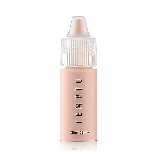 TEMPTU S/B Silicone-Based Airbrush Foundation: Professional Long-Wear Liquid Makeup, Sheer To Full Coverage For A Hydrated, Healthy-Looking Glow & Luminous, Dewy Finish On All Skin Types, 12 Shades