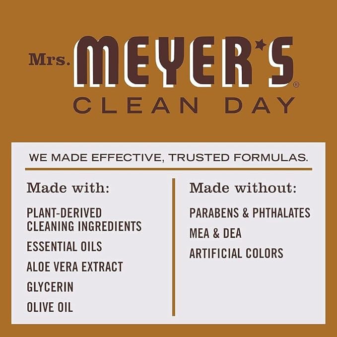 MRS. MEYER'S CLEAN DAY New Spring Scent Variety Pack (Apple Cider + Acorn Spice + Mum)