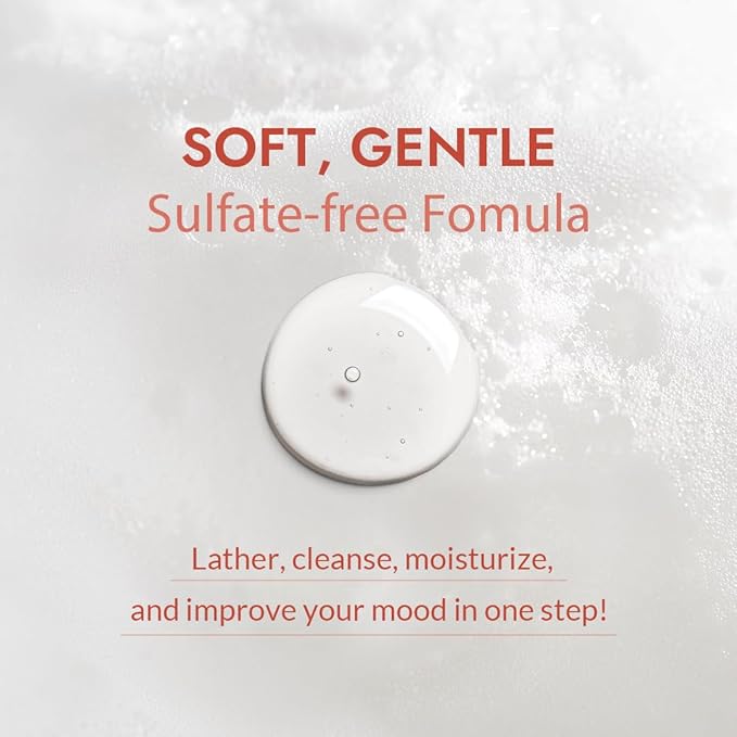 Will Invigorate Hand and Body Wash (300ml/10.14 fl.oz.) Premium Home Spa Aromatherapy Korean Body Cleanser (Lavender and Grapefruit)