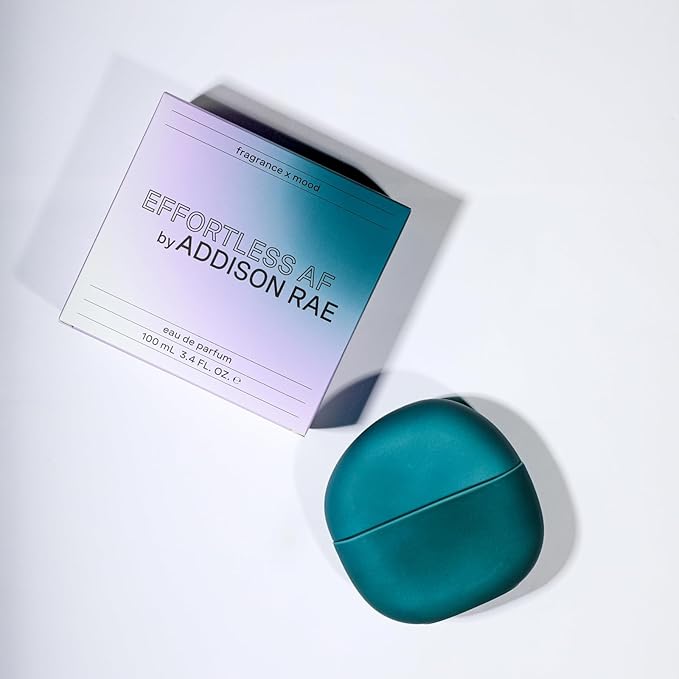 Addison Rae Fragrance Effortless - Luxury Perfume for Women - Fruity Floral Scent - Eau De Parfum - Notes of Apple, Plum, Pineapple - Long Lasting Vegan Travel Cologne - Gift for Her -3.4oz EDP Spray