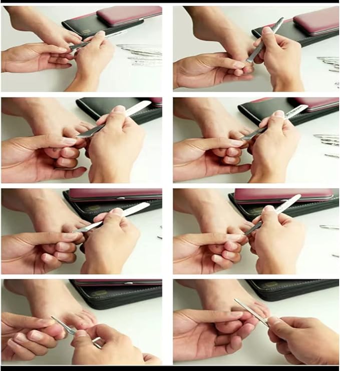 Callus Remover for Feet,8PCS Pedicure Knife,Corn Removers for Feet,Callus Remover,Foot File Pedicure Set, with Storage Box