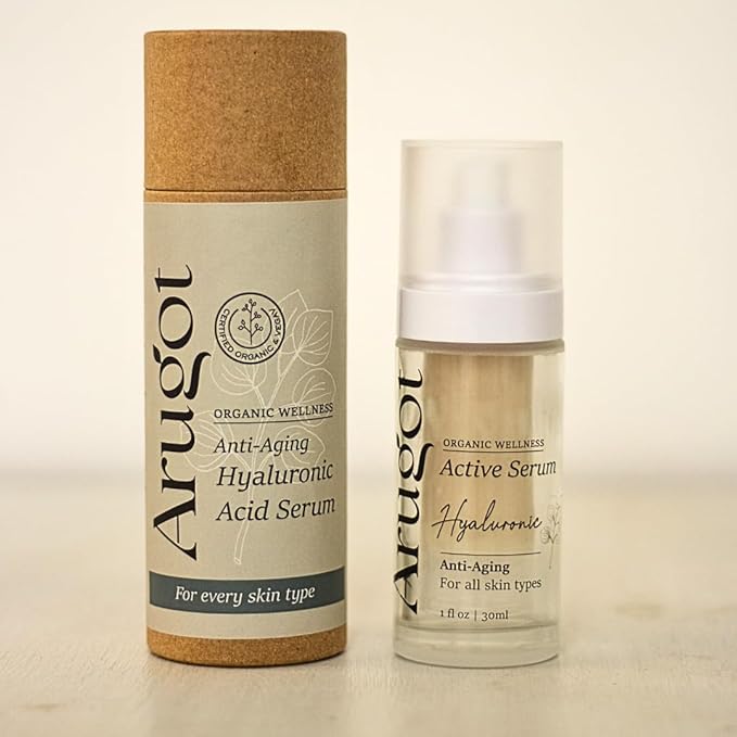 Organic Hyaluronic Acid Serum - Anti-Aging, Hydrating, and Moisturizing for All Skin Types - 30ml