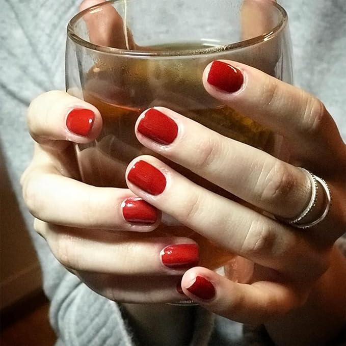 Dazzle Dry Mini Kit 4 Step System - Rapid Red, a classic true red. Full coverage cream. (5 Piece Kit / 5 Manicures)