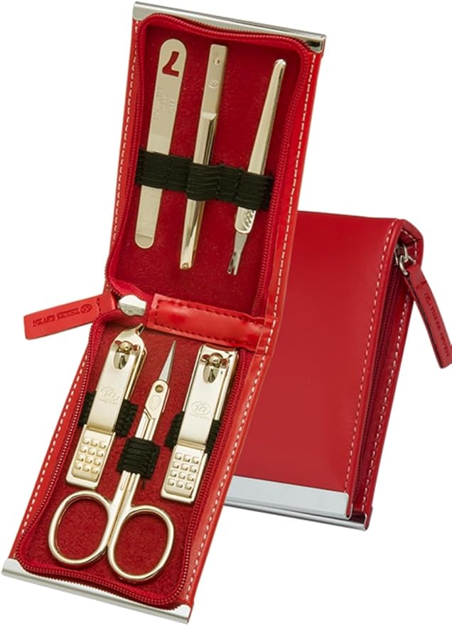 Korean Nail Clipper! World No. 1 Travel Manicure Grooming Kit Nail Clipper Set Made in Korea, Since 1975