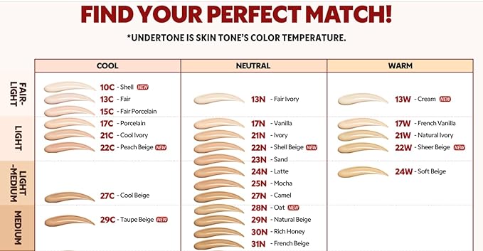 TIRTIR Mask Fit Red Cushion Foundation | Full coverage, Weightless, Skin fit, Satin Glow Finish, Korean Makeup Cushion Foundation (#40N Cinnamon, 0.63 Fl Oz)