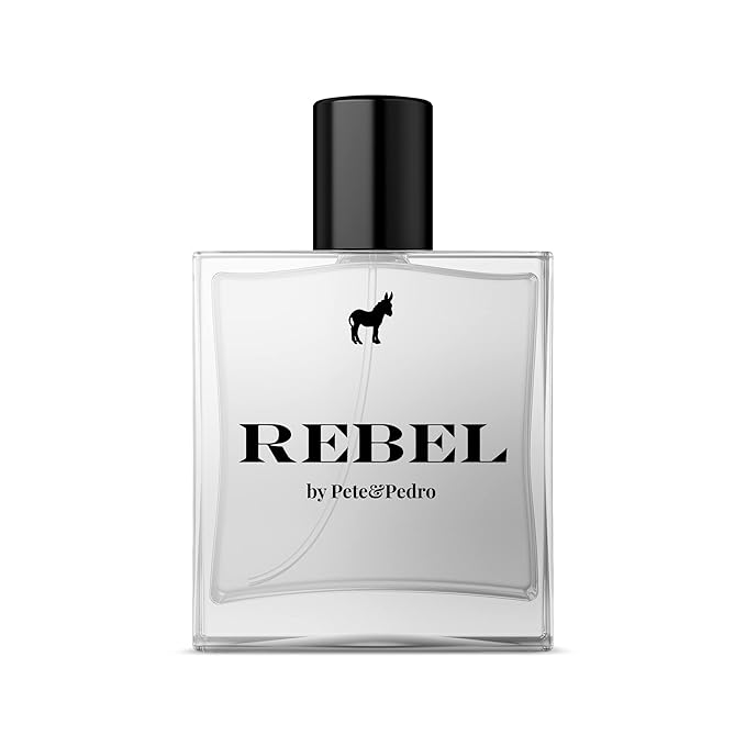 Pete & Pedro REBEL - Eau De Parfum | Inspired By Creed Aventus For Men - Citrus, Spice and Musk with Lasting Woody Notes | Men's Cologne & Fragrance | As Seen on Shark Tank, 1.7 oz.