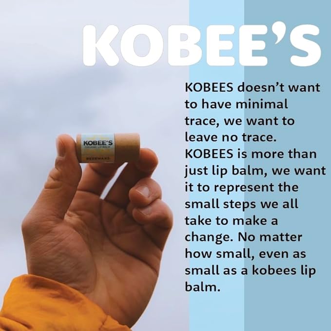 Kobeesco Fruit Flavors 4 pack, Lip Balm, Lip Moisturizer, Lip Cure, Lip Balm, Chapstick