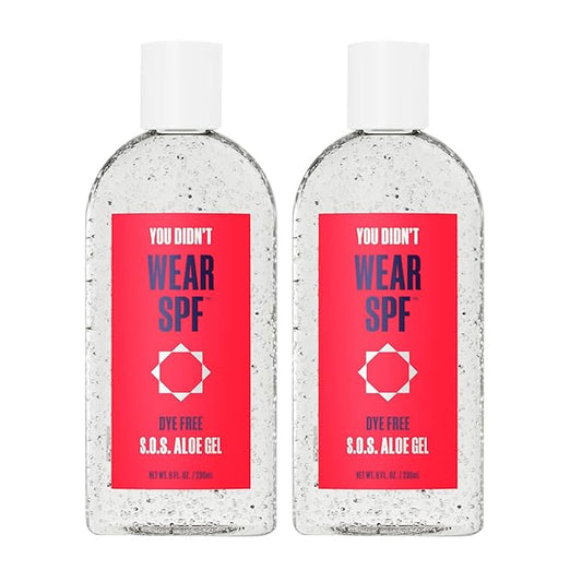 S.O.S Aloe Gel - 97% Pure Undiluted Aloe for Soothing Skin Relief