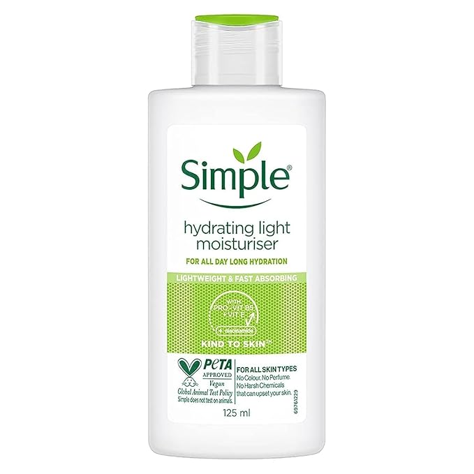 Simple Kind To Skin Hydrating Light Moisturiser 125 ml by Simple