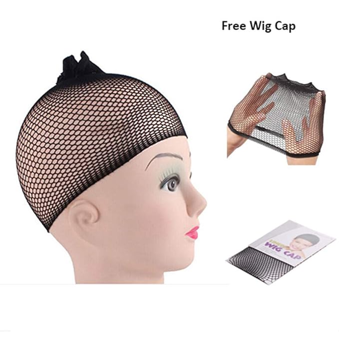 BERON Orange Long Wig for Women Girls Curly Wavy Hair Wigs 28" Halloween Cosplay Party Heat Resistant Synthetic Fiber Wigs