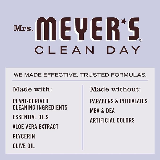 MRS. MEYER'S CLEAN DAY Hand Soap, Refill Variety Pack Soaps Made to Clean and Freshen Hands