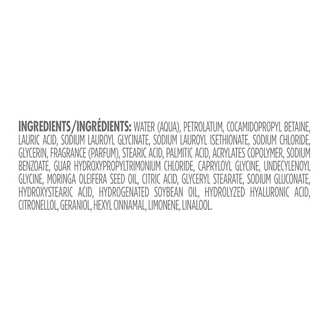 Dove Body Love Body Cleanser Moisture Boost For Dry Skin Body Wash with Hyaluronic Acid and Moringa Oil 17.5 fl oz